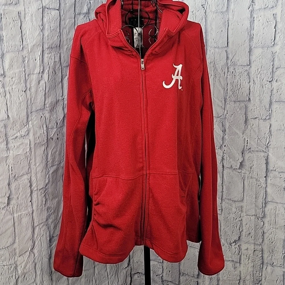 GENUINE STUFF Alabama Zip Up Women's Hooded Jacket XL‎